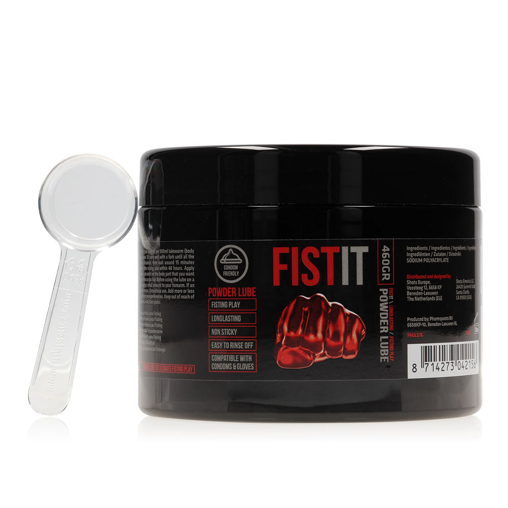 Pharmquests Fist-It Powder Lube - 460 gram - Powdered Lubricant - 460 gram Tub
