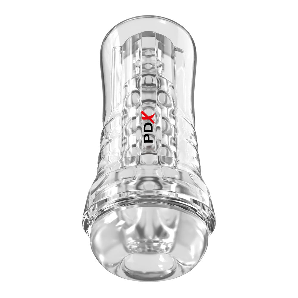 PDX Elite ViewTube EZ-Grip Stroker - Clear Stroker