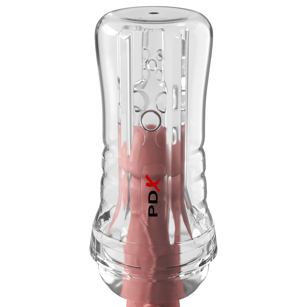 PDX Elite ViewTube EZ-Grip Stroker - Clear Stroker