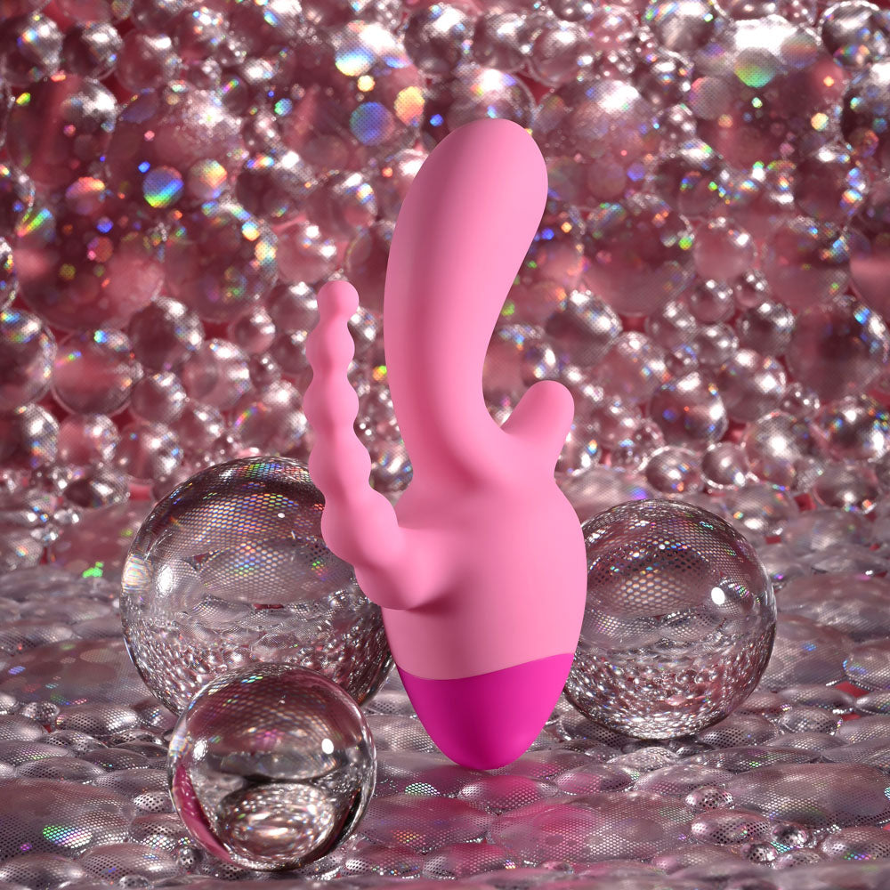 Selopa GAME ON - Pink USB Rechargeable Mini Triple Stimulator
