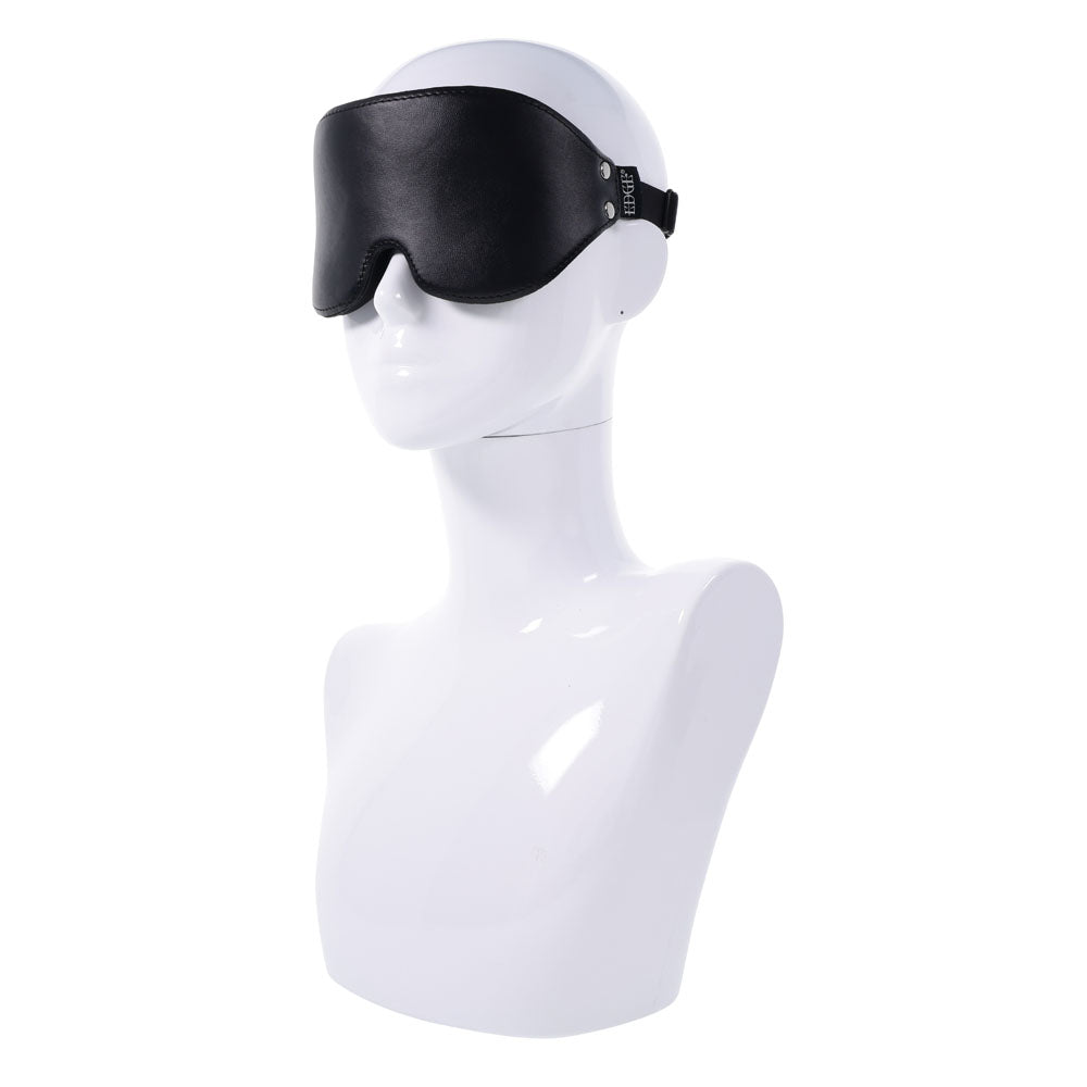 EDGE Lights Out Blindfold - Black Eyemask Restraint