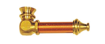 Medium Brass Tobacco Pipe