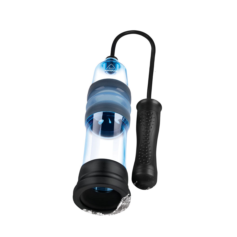 Zolo Aquapump Compact Auto - Blue Auto Water Penis Pump