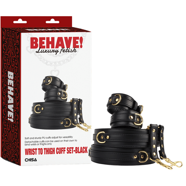 Wrist to Thigh Cuff Set